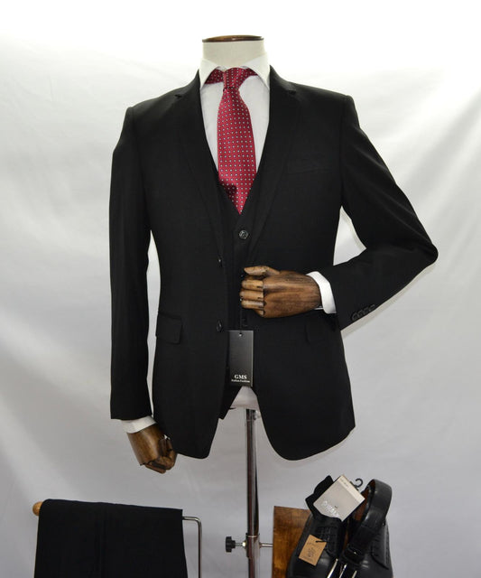 Black 3pcs suit - GMS