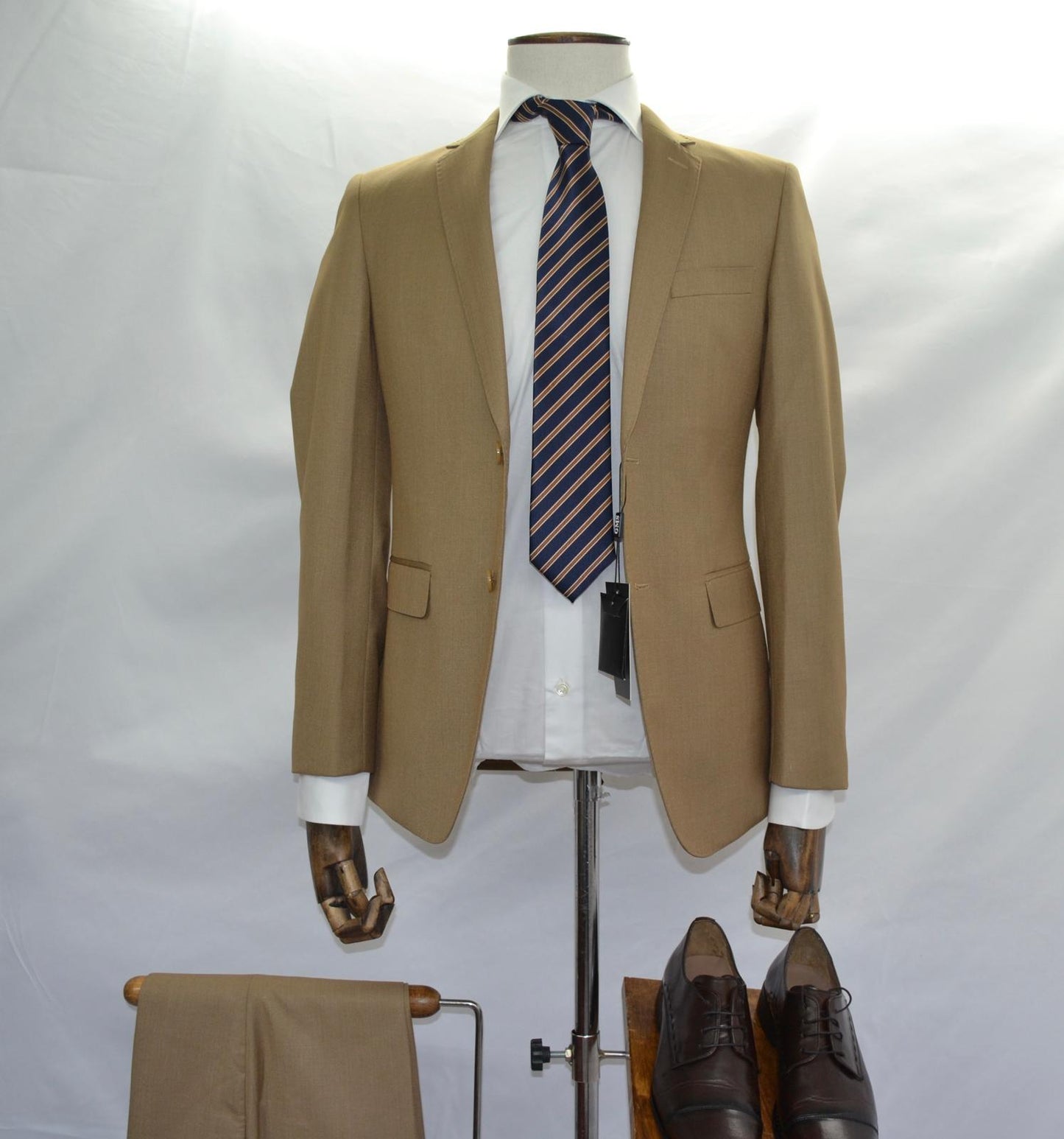 Beige 2pcs suit - GMS